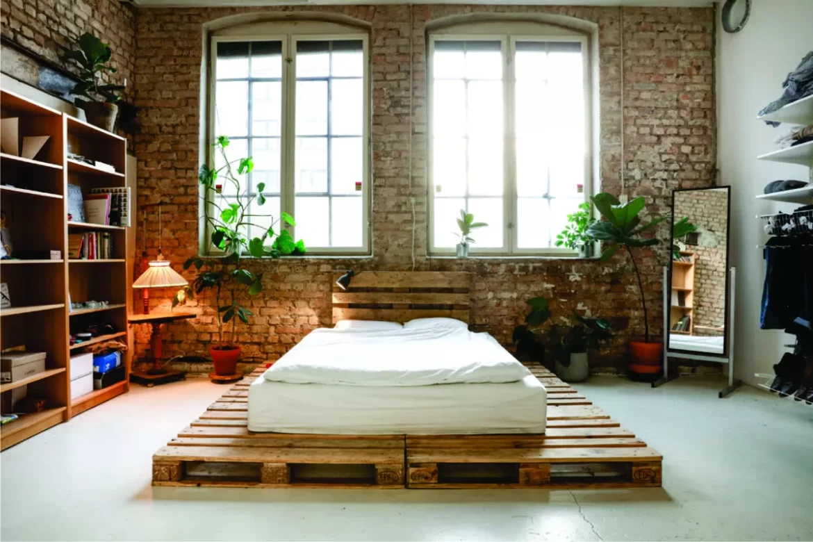 پالت چوبی هبلکس تخت خواب مورد علاقه ی سحر قریشی است